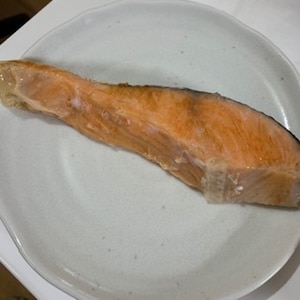 冷凍鮭からの塩麹焼き❀